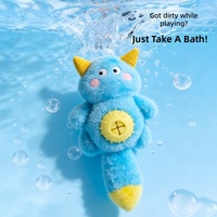 Jouet en peluche distributeur de friandises pour chien et chat, petit monstre résistant aux morsures, jouet à mâcher pour les dents, jouet éducatif anti-ennui
