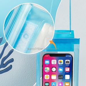 Binkey Nhà Cung Cấp Túi Đôi Pvc Trong Suốt Túi Đựng Điện Thoại Di Động Nhỏ Chống Nước Thông Dụng Cho Samsung Galaxy A13 - Product Image 3