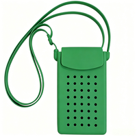 Sac bandoulière en silicone Chinfai de haute qualité, imprimé sur mesure, pour femmes, pochette en liège, écologique et imperméable
