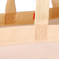 Sacs à provisions réutilisables non-tissé, fourre-tout d'exposition automatique de boutique de couture ultrasonique bon marché