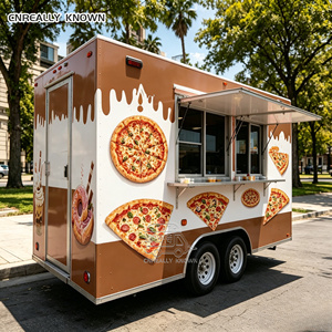 Remolque de Comida Móvil Personalizado Estilo Vintage 2025 para Helados, Cafetería, Bar y Cerveza - Product Image 3