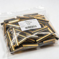 Connecteur à courant élevé noir en laiton PH-2.54-1x40 3A par broche 20mOhm pour prototypage de PCB et projets