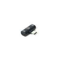 Adaptador Divisor de Audio y Carga Tipo C 2 en 1, Convertidor de Función Dual para Auriculares y Carga para Teléfonos