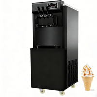 Nouvelle machine à crème glacée professionnelle avec logo personnalisable, design unique, pour musée scientifique, distributeur automatique, pompe 220V