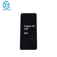 Écran LCD testé strictement pour Tecno Camon 16, écran tactile de remplacement, écran LCD CE7