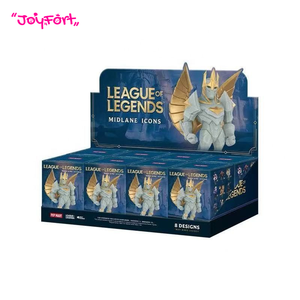 Figurine d'action authentique POPMART League of Legends Série Mid Lane Showdown, jouet tendance <span class=keywords><strong>LOL</strong></span>, figurine articulée, ornement de bureau - Product Image 1