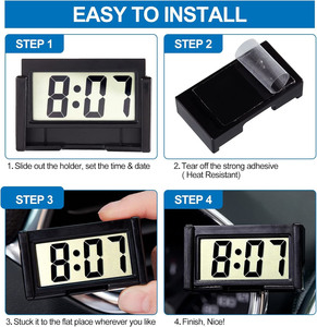 LCD Mini Desk <b>Clock</b> for Kids Children Interior Accessory Cars <b>Alarm</b> <b>Clock</b> Reloj Digital Table <b>Clock</b> - Product Image 3