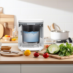 Compostador de Cocina Blanco para Interiores, Contenedor de Compost de 4L, Compostador Inteligente de Alimentos Eléctrico para Encimera, Eliminador de Desechos de Alimentos sin Olor - Product Image 2
