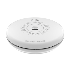 <span class=keywords><strong>Détecteur</strong></span> de <span class=keywords><strong>fumée</strong></span> photoélectrique connecté Wi-Fi à prix abordable, contrôle via l'application Smart Life, capteur interconnecté, alarme sonore puissante 85 dB, conforme EN14604 - Product Image 1