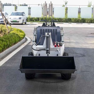 मुफ्त शिपिंग सस्ते नए छोटे बगीचे लोडर व्हील/ट्रैक मिनी स्किड स्टीड लोडर बाल्टी के साथ - Product Image 4