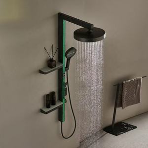 Sistema <span class=keywords><strong>de</strong></span> Ducha Termostática <span class=keywords><strong>de</strong></span> Lujo para Baño, Grifo Mezclador para Bañera, Grifo <span class=keywords><strong>de</strong></span> Baño, Chorro <span class=keywords><strong>de</strong></span> Lluvia Suave, Juego <span class=keywords><strong>de</strong></span> Ducha con Chorro <span class=keywords><strong>de</strong></span> Masaje - Product Image 3