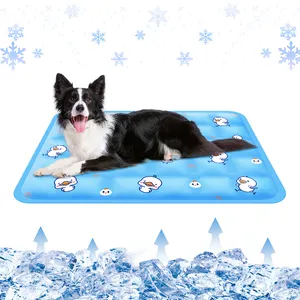 Muawu Factory Venta al por mayor Verano Refrigeración Tamaño mediano Roll Up Dog Travel Pad Impermeable Septum Pet