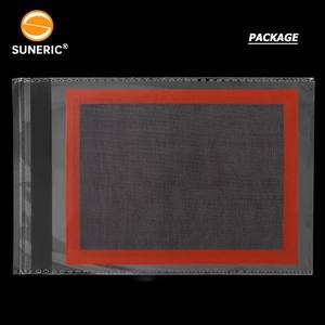 <span class=keywords><strong>Tapis</strong></span> de cuisson en <span class=keywords><strong>silicone</strong></span> rose réutilisable pour four à biscuits personnalisé en gros - Product Image 6