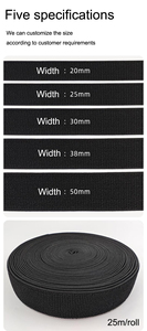 Bán buôn đàn hồi Velcro dây đeo căng móc và vòng lặp 20mm/25mm/30mm/38mm/50mm - Product Image 6