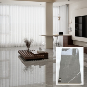 Trung Quốc lớn định dạng 24x48 60x120 màu <span class=keywords><strong>x</strong></span>ám bóng 600x1200 phiến đá cẩm thạch đánh bóng bằng đá cẩm thạch nhìn sứ ngói cho sàn 60*120 - Product Image 1