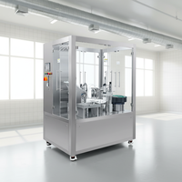 Machine de remplissage et de capsulage de flacon de parfum de bouteille d'éepsie en verre de petite ampoule d'injection de poudre automatique à grande vitesse de 10ml 4ml