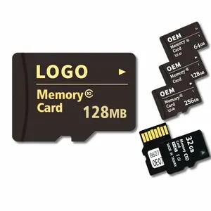 Penjualan langsung pabrik kartu SD mikro, 128mb 256mb 512mb 1gb 32gb 64gb 128gb 256gb C10