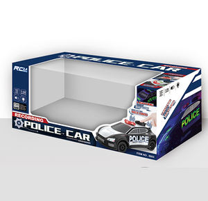 DWI DOWELLIN 1:24 voiture <span class=keywords><strong>de</strong></span> police d'enregistrement télécommandée 2.4GHz, voiture <span class=keywords><strong>de</strong></span> dérive <span class=keywords><strong>de</strong></span> course 4WD avec lumières LED pour cadeau d'enfants - Product Image 6