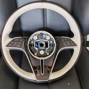Venta al por mayor personalizado 2025 gran oferta estilo deportivo clase G fibra de carbono Alcantara volante de cuero para <span class=keywords><strong>Mercedes</strong></span> <span class=keywords><strong>Benz</strong></span> AMG - Product Image 2