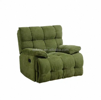 Fauteuil à bascule inclinable moderne de luxe, chaise longue, grand siège, canapé paresseux profond, fonction manuelle, salon nuage