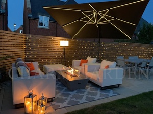 In magazzino e pronto per la spedizione low MOQ concrete firepit propano 52 ''rettangolo fire pit gas outdoor Fire <span class=keywords><strong>stufa</strong></span> - Product Image 3