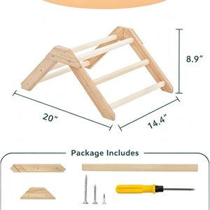 Soporte de madera para pollos de 3 niveles, plegable, para exteriores. - Product Image 5