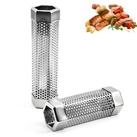 Boîte à fumée froide en acier inoxydable pour barbecue, tube à fumée extérieur, outil de barbecue