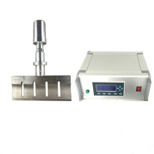 Système de soudage ultrasonique pour tubes de dentifrice cosmétique, scelleuse de tubes en plastique, machine à souder plastique, générateur 20kHz, sonotrode, non tissé - Product Image 5
