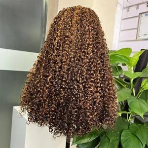 Perruque frontale en dentelle Raw Brazilian, densité 250, 40 pouces, HD Deep Wave, 13x4, cheveux humains, Kinky Straight, Jerry Curl, Natural Wave - Product Image 3