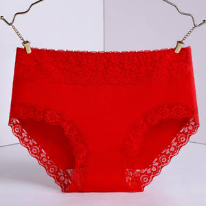 Fabrika özel logo Odm düşük bel dantel külot toptan Mix kadınlar iç<span class=keywords><strong>in</strong></span> dantel pamuk külot iç çamaşırı eski kadınlar - Product Image 5