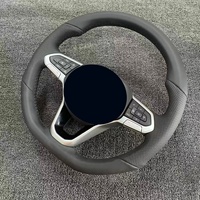 Volant en cuir pour VW MK8 Touareg Arteon Passat Amarok Polo GTI GTE pour R-Line ACC MODE