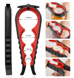 Nâng Cấp Silicone Xử Lý Chai Jar <span class=keywords><strong>Opener</strong></span> Gripper <span class=keywords><strong>Kit</strong></span> 5 Trong 1 Đa Chức Năng Có Thể Mở Thiết Lập Cho Người Cao Niên Tay Viêm Khớp Người Bị - Product Image 5