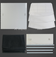 Prix de gros PP personnalisable Table de promotion pliable Commande en gros pour OEM Table de promotion PP