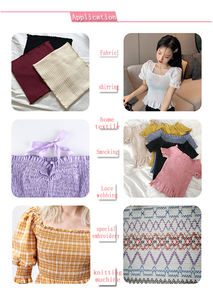 Hilo cubierto de poliéster 420D <span class=keywords><strong>560D</strong></span> 840D, hilo elástico <span class=keywords><strong>Spandex</strong></span> de doble cubierta para tejer, venta al por mayor, uso de puntada ahumada - Product Image 2