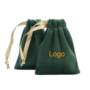 Sac cadeau en mousseline de coton blanc recyclable avec cordon de serrage et logo sérigraphié pour écouteurs et articles d'artisanat, vente en gros - Product Image 1