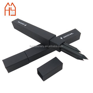 Set hadiah pensil Blackwood Premium-4 buah pensil seni heksagonal dengan merek kustom - Product Image 2