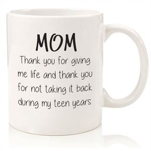 Best Mom Ever Bone China Coffee/Tea/Cocoa <b>Mug</b> Funny Design Back to School Gift Microwave & Dishwasher Safe - Product Image 6