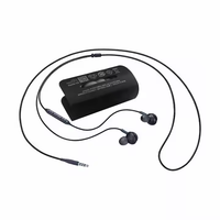 Casque stéréo intra-auriculaire de haute qualité avec micro et contrôle du volume, jack 3,5 mm et Type-C en nylon, pour Samsung S8 S9 S10