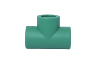 Raccords Ppr de couleur verte d'approvisionnement en eau de haute qualité accessoires de tuyaux de plomberie en plastique raccords Ppr