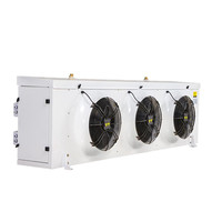 Évaporateur industriel pour chambre froide, unité de refroidissement à air, avec tubes en cuivre et ailettes en aluminium, pour congélateur walk-in, chambre froide et entrepôt frigorifique