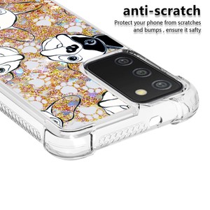 Dessin animé liquide filles mignon TPU Silicone Quicksand <span class=keywords><strong>coque</strong></span> de téléphone pour <span class=keywords><strong>Samsung</strong></span> Galaxy Note 20 Ultra S21 Plus <span class=keywords><strong>S20</strong></span> <span class=keywords><strong>FE</strong></span> A32 A22 A03S A03 - Product Image 3