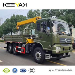 Camión <span class=keywords><strong>de</strong></span> Carga Pesada DONGFENG 6x6 con Grúa Telescópica <span class=keywords><strong>de</strong></span> 260HP y Pluma Telescópica con Capacidad <span class=keywords><strong>de</strong></span> 20 Toneladas, Personalizable <span class=keywords><strong>de</strong></span> Fábrica - Product Image 4