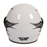 Casque de moto demi-face en PP respirant à double visière à dégagement rapide unisexe, couleur personnalisée