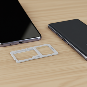 Tiroir pour carte SIM et micro SD Samsung Galaxy S20 Plus Noir - Product Image 3