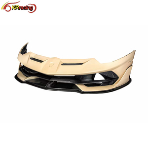 Kit de carrosserie de voiture en Fiber de carbone, Style SVJ sec, capot de pare-chocs, échappement pour Lambo <span class=keywords><strong>Aventador</strong></span> LP700-<span class=keywords><strong>2</strong></span> 2011-2015 - Product Image 2