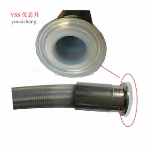 PTFE hose has strong sealing performance and corrosion resistance of telescopic hose of filling machine.