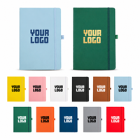 Carnets de luxe personnalisés en cuir PU avec logo imprimé, couverture rigide A5 A6, pour camarades de classe – Vente en gros