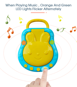 <span class=keywords><strong>Lecteur</strong></span> <span class=keywords><strong>CD</strong></span> électrique portable OEM pour bébé Instrument de musique électronique en plastique avec fonctionnalités éducatives Style Toy Box Sound - Product Image 2
