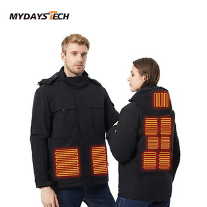 Maydays Tech 2023 hiver populaire mode lavable 3 vitesses température imperméable USB veste chauffante pour Sport de plein air escalade - Product Image 1