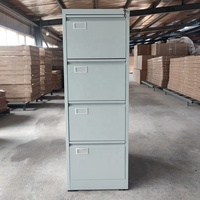 Classeur vertical à 4 tiroirs Classeur en métal à quatre tiroirs Armoire en acier